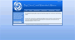Desktop Screenshot of bigchicocreek.org