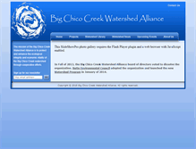 Tablet Screenshot of bigchicocreek.org